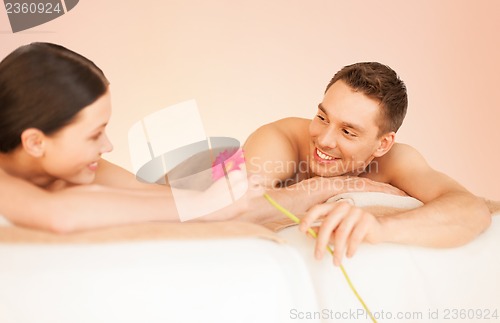 Image of couple in spa