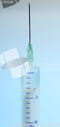 Image of syringe medicine