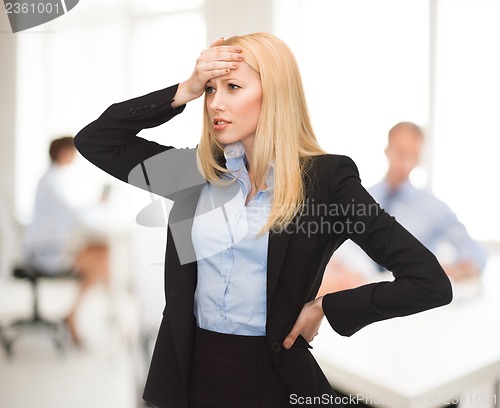 Image of stressed woman