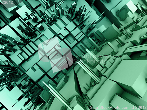 Image of Abstract 3d illustration