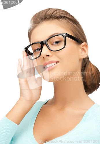 Image of woman with eyeglasses