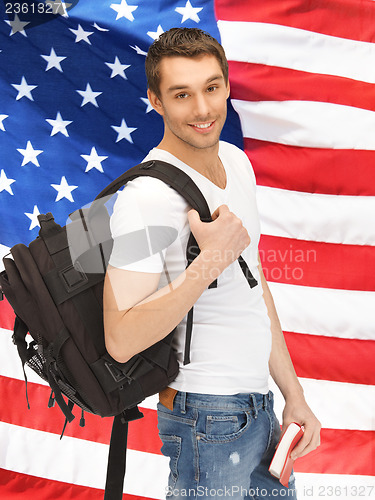 Image of travelling student