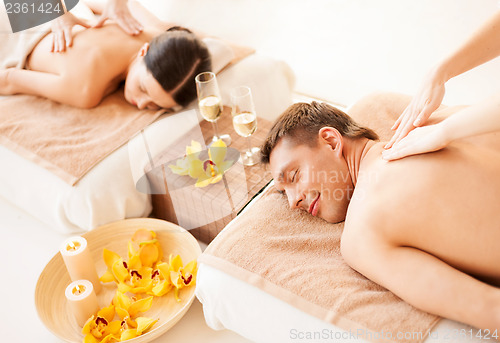 Image of couple in spa