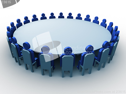 Image of Team meeting.