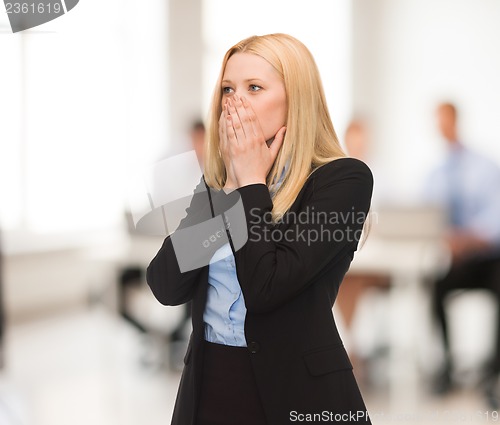 Image of stressed woman