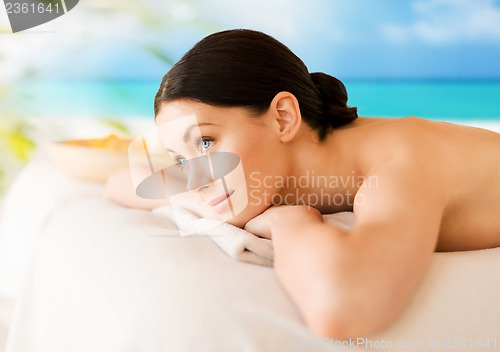 Image of woman in spa