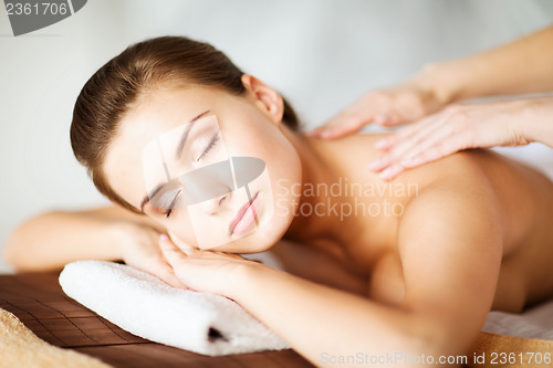 Image of woman in spa