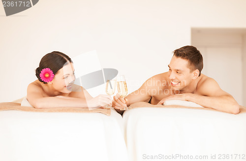 Image of couple in spa