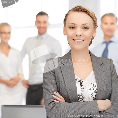 Image of happy and smiling woman