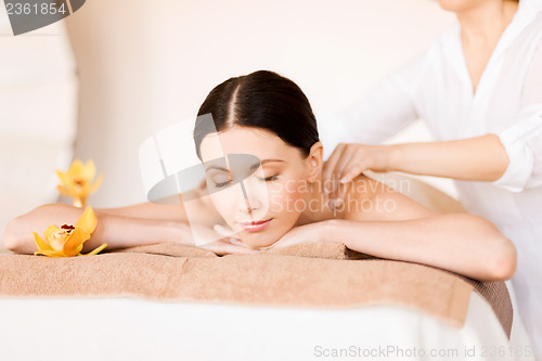 Image of woman in spa