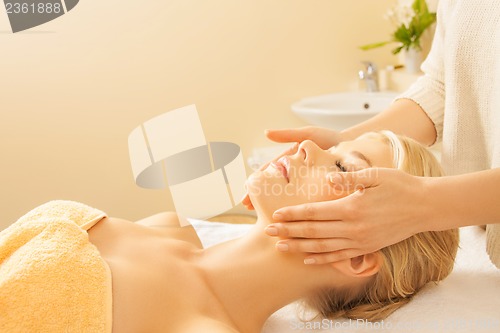 Image of woman in spa