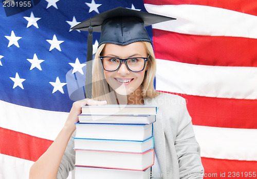 Image of student in graduation cap