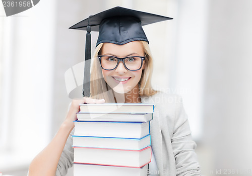 Image of student in graduation cap