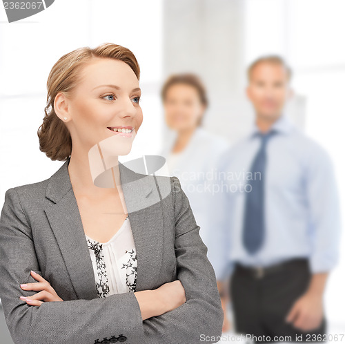 Image of happy and smiling woman