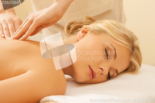 Image of woman in spa