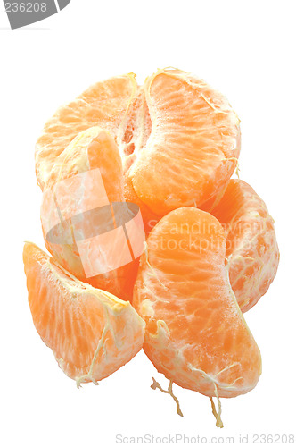 Image of orange pieces