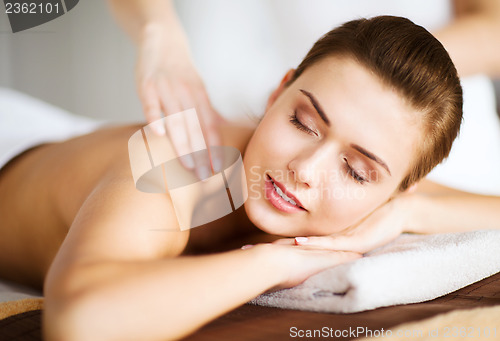 Image of woman in spa