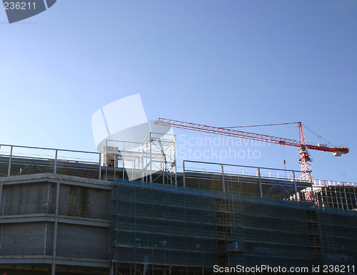 Image of construction site crane