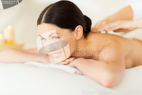 Image of woman in spa