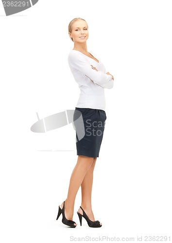 Image of smiling businesswoman
