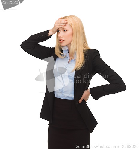 Image of stressed woman