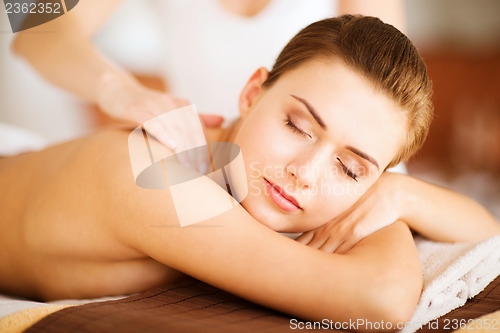Image of woman in spa