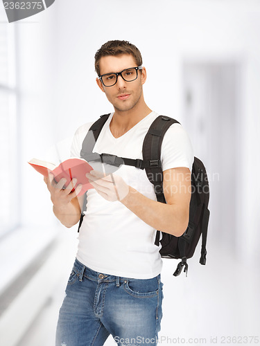 Image of travelling student