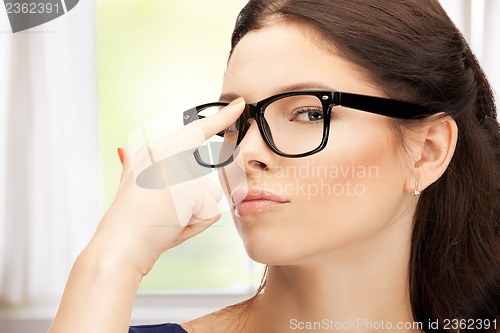 Image of calm and friendly woman