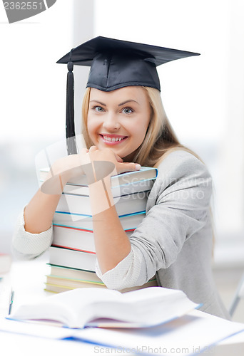 Image of student in graduation cap