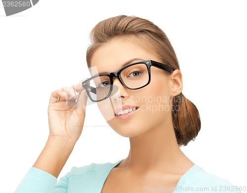 Image of woman with eyeglasses