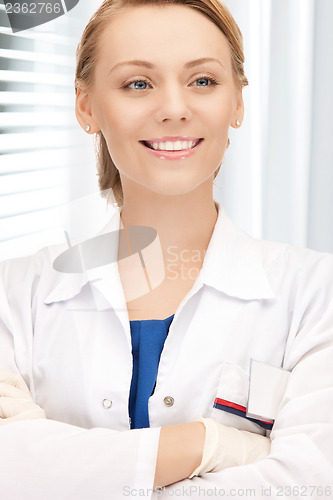 Image of attractive female doctor