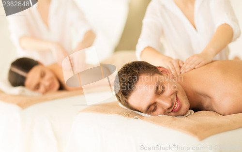 Image of couple in spa