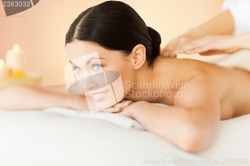 Image of woman in spa