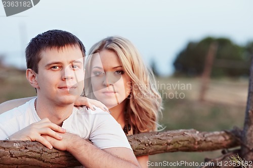 Image of Family at sunset