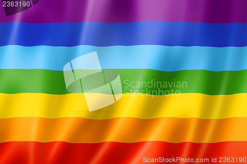 Image of Rainbow peace flag