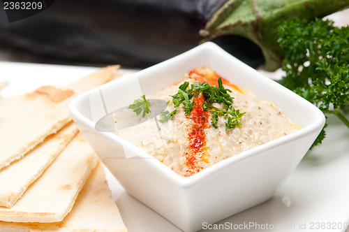 Image of moutabal baba ghanoush eggplant dip