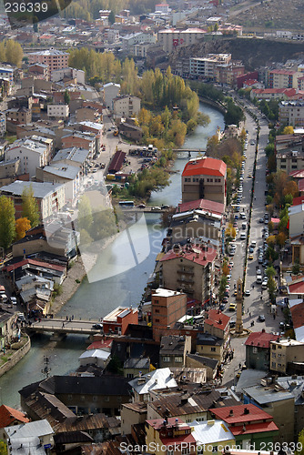 Image of Town near river