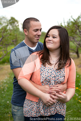 Image of Young Couple Happy Together