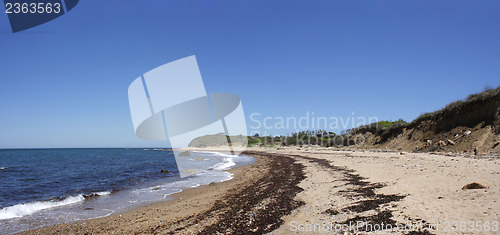 Image of Block Island Beach Panoramic View