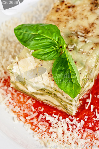 Image of lasagna