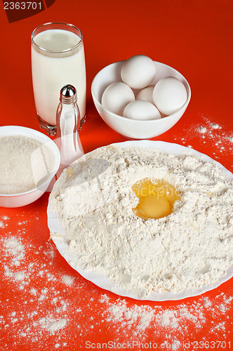 Image of Baking ingredients