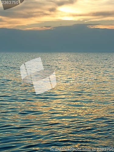 Image of Sea after sunset