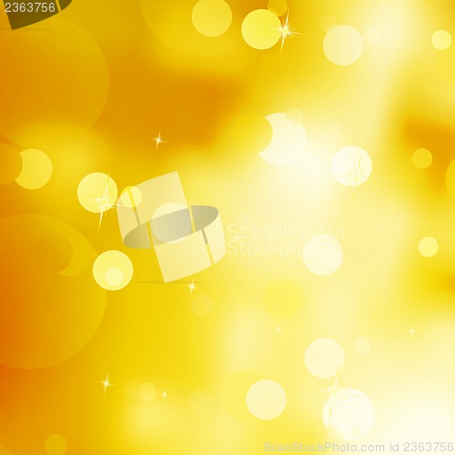 Image of Glittery gold Christmas background. EPS 10