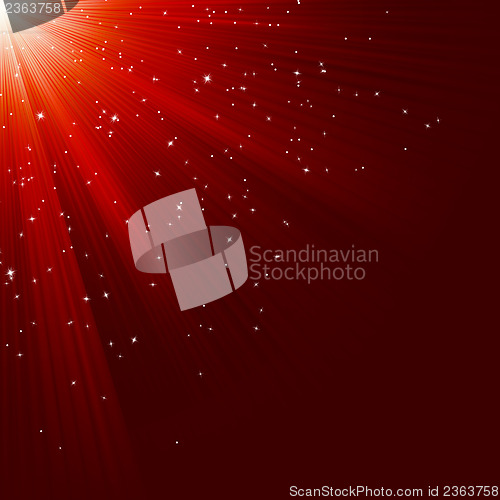 Image of Blue light burst 20130723-6