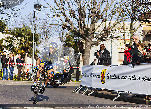 Image of The Cyclist Sorensen Nicki- Paris Nice 2013 Prologue in Houilles