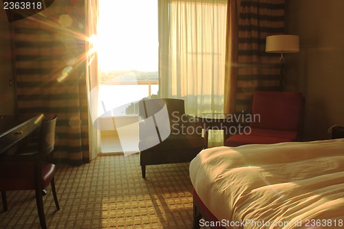 Image of Room in luxury hotel