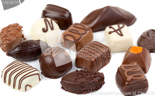 Image of Set chocolate candies