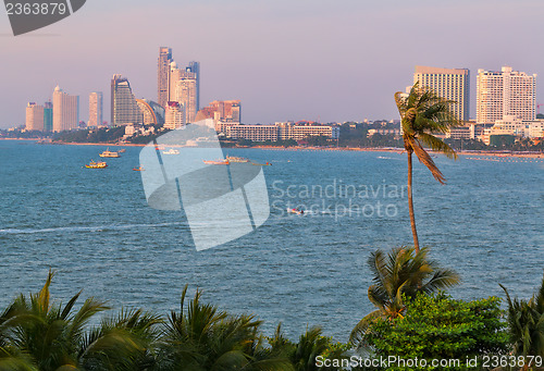 Image of Pattaya bay thailand