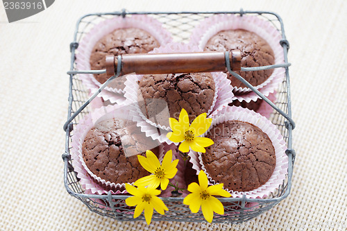 Image of brownie muffins