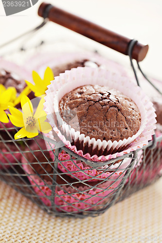 Image of brownie muffins